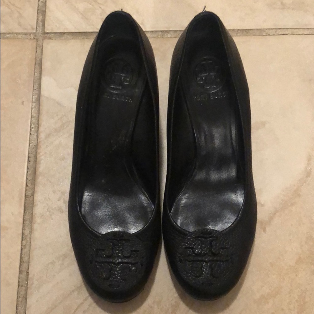 TORY BURCH worn wedges size 7M